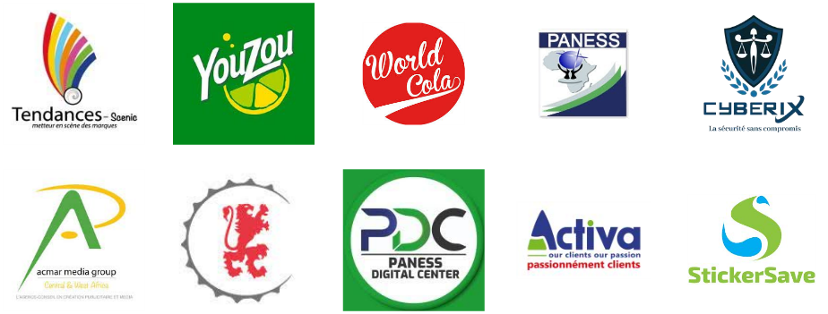 Logos des clients et partenaires d'ICREA Studio